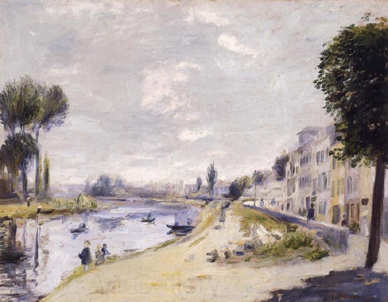 Pierre-Auguste Renoir Bords de la Seine France oil painting art